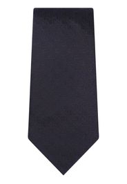 Dolce & Gabbana logo-jacquard silk tie - Blu