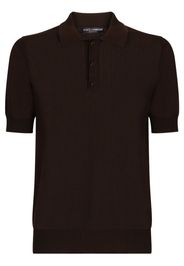 Dolce & Gabbana Polo con maniche corte - Marrone