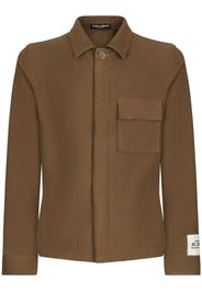 Dolce & Gabbana Camicia con taschino - Marrone