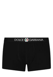 Dolce & Gabbana Boxer con stampa - Nero