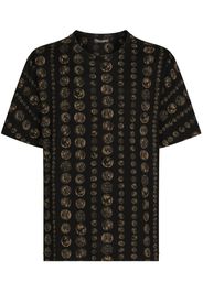 Dolce & Gabbana T-shirt con stampa grafica - Nero