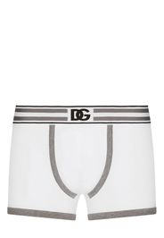 Dolce & Gabbana Boxer con logo - Bianco