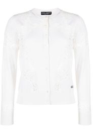 Dolce & Gabbana Cardigan con bottoni - Bianco