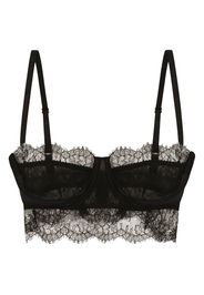 Dolce & Gabbana Reggiseno a balconcino in pizzo - Nero