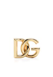 Dolce & Gabbana Orecchini a bottone DG - Oro