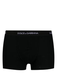 Dolce & Gabbana logo-waist cotton boxers - Nero