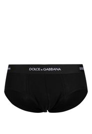 Dolce & Gabbana logo-waistband briefs - Nero