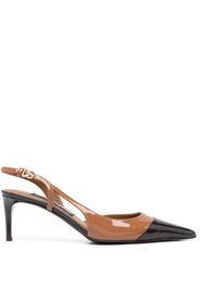 Dolce & Gabbana 70mm patent leather pumps - Marrone