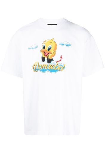 DOMREBEL Naughty cartoon-print T-shirt - Bianco