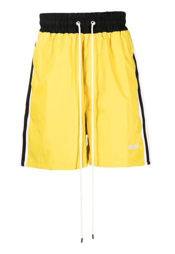 DOMREBEL Shorts sportivi con coulisse Basketball - Giallo