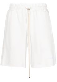 DOMREBEL embroidered-logo shorts - Bianco