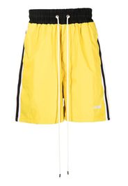 DOMREBEL Shorts sportivi con coulisse Basketball - Giallo