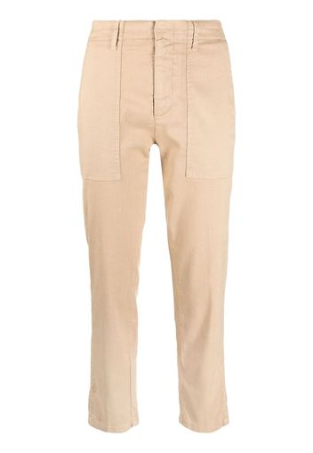 Dondup cropped straight-leg trousers - Toni neutri