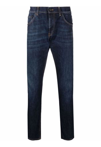 Dondup high-rise slim fit jeans - Blu