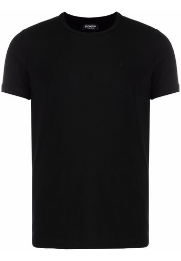 Dondup crew-neck fitted T-shirt - Nero