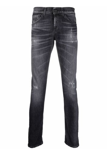 Dondup mid-rise slim fit jeans - Grigio