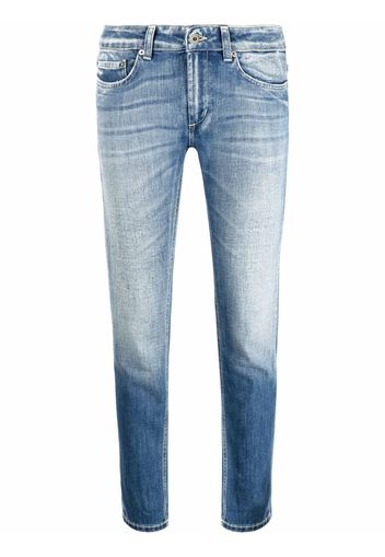 Dondup Jeans slim a vita bassa - Blu