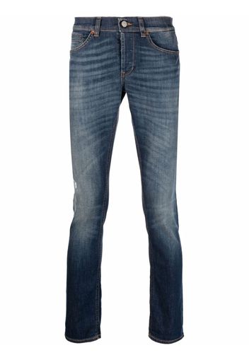 DONDUP dark-wash slim-fit jeans - Blu