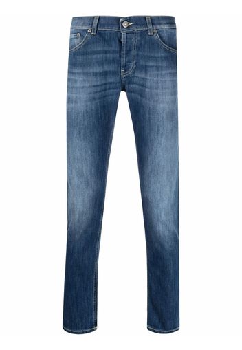 DONDUP dark-wash straight-leg jeans - Blu