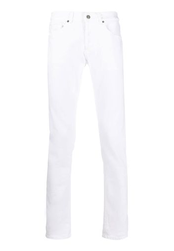 DONDUP straight-leg cotton jeans - Bianco