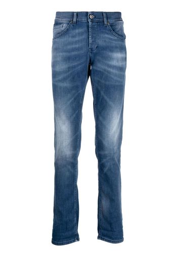 DONDUP mid wash slim-cut jeans - Blu