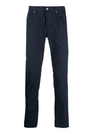 DONDUP mid-rise straight-leg jeans - Blu