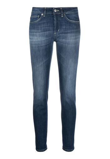 DONDUP Monroe low-rise skinny jeans - Blu