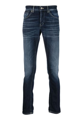 DONDUP low-rise skinny jeans - Blu