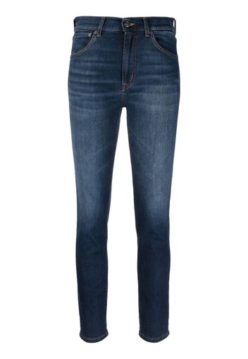 DONDUP high-waisted skinny jeans - Blu