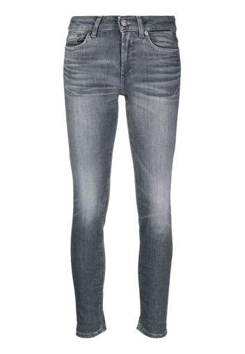 DONDUP high-waisted skinny jeans - Grigio