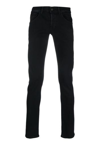 DONDUP slim-cut organic-cotton jeans - Nero