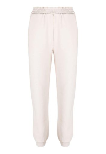 DONDUP logo-patch track pants - Toni neutri