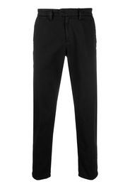 Dondup Pantaloni crop a vita alta - Nero