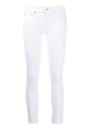 Dondup Jeans skinny a vita bassa - Bianco