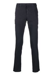 Dondup pressed-crease chinos - Blu