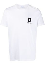 Dondup logo-print cotton T-Shirt - Bianco