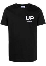 Dondup logo-embroidered T-shirt - Nero