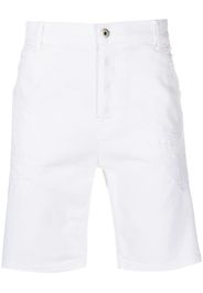 Dondup distressed bermuda shorts - Bianco