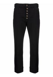 Dondup high-waist button trousers - Nero