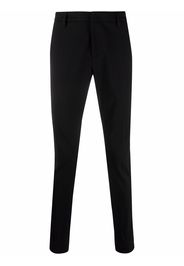 Dondup slim-fit cotton trousers - Nero