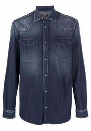 Dondup long-sleeve denim shirt - Blu