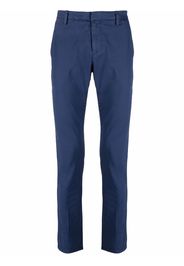 DONDUP slim-cut chinos - Blu