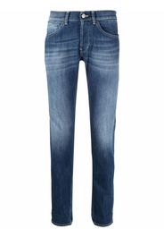 DONDUP mid-rise skinny jeans - Blu