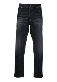 DONDUP low-rise straight-leg jeans - Nero