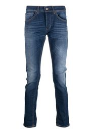 DONDUP mid-rise straight-leg jeans - Blu