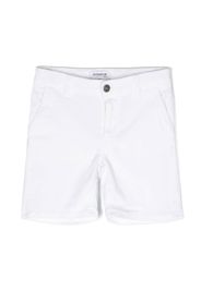 DONDUP KIDS logo-plaque shorts - Bianco