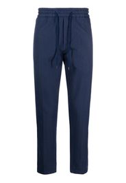 DONDUP cropped track pants - Blu