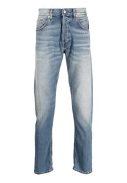 DONDUP faded effect straight-leg jeans - Blu