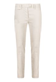 DONDUP slim cropped trousers - Toni neutri