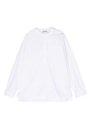 DONDUP KIDS long-sleeve cotton shirt - Bianco